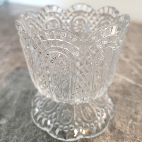 VINTAGE AVON FOSTORIA CLEAR GLASS - Picture 5 of 9